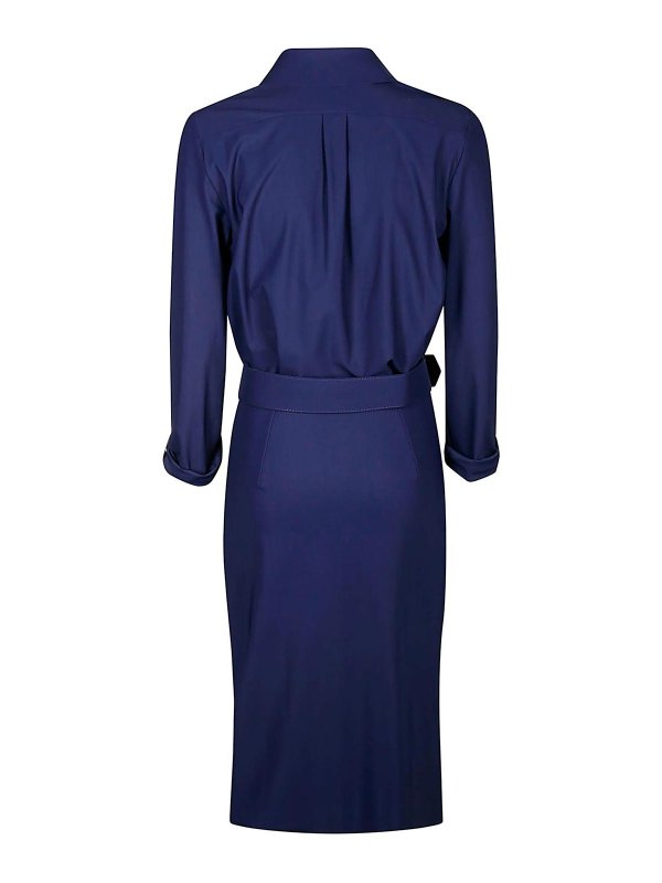 CHIARA BONI LA PETITE ROBE: Vestidos media pierna online - Vestido Midi - Azul