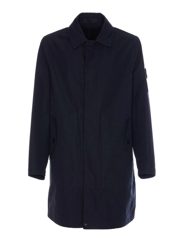 STONE ISLAND: cappotti corti - Cappotto  blu