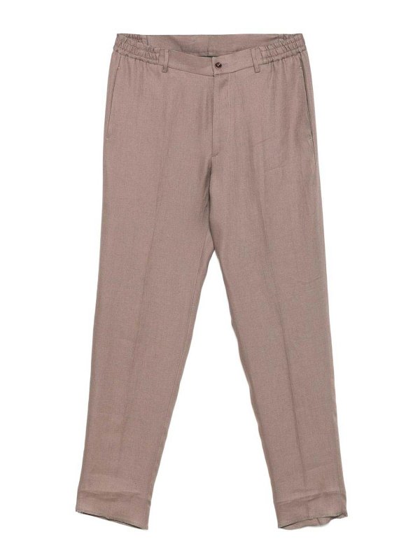 TAGLIATORE: Pantalones casual - Pantalón Casual - Beis