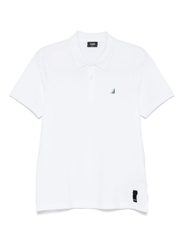 FENDI: t-shirts - T-Shirts And Polos White