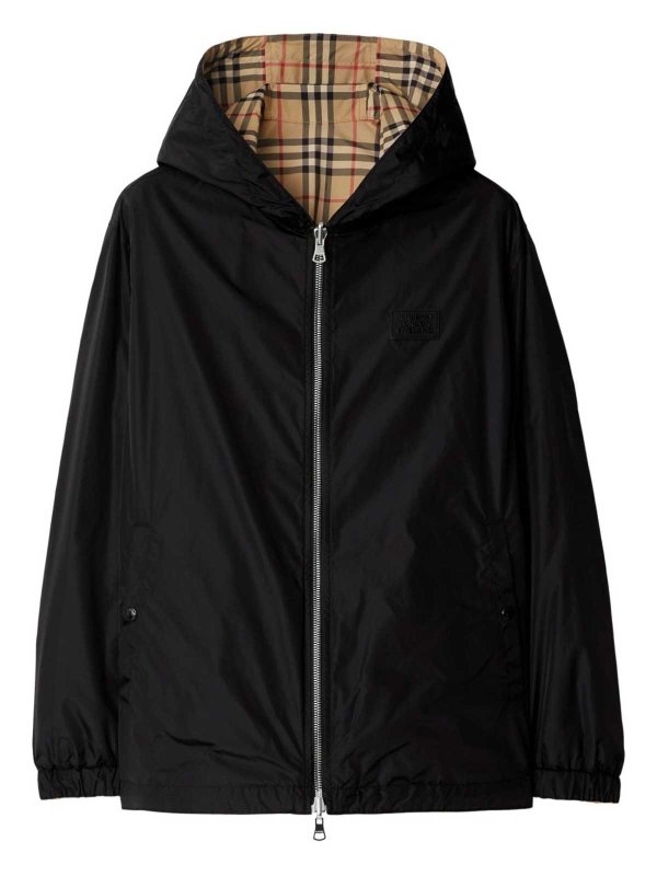 BURBERRY: Capas  y Ponchos online - Capa - Negro