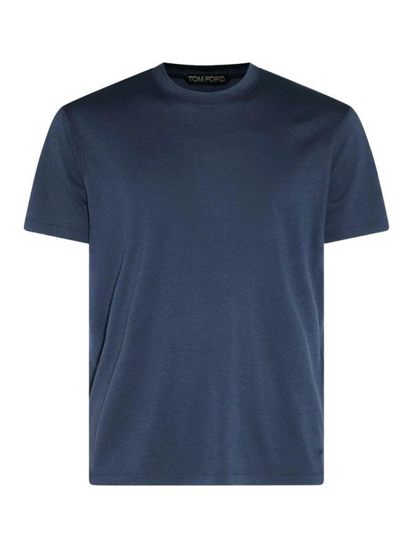 TOM FORD: T-shirts - T-Shirt - Hellblau