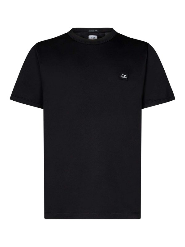 C.P. COMPANY: t-shirts - Black T-Shirt