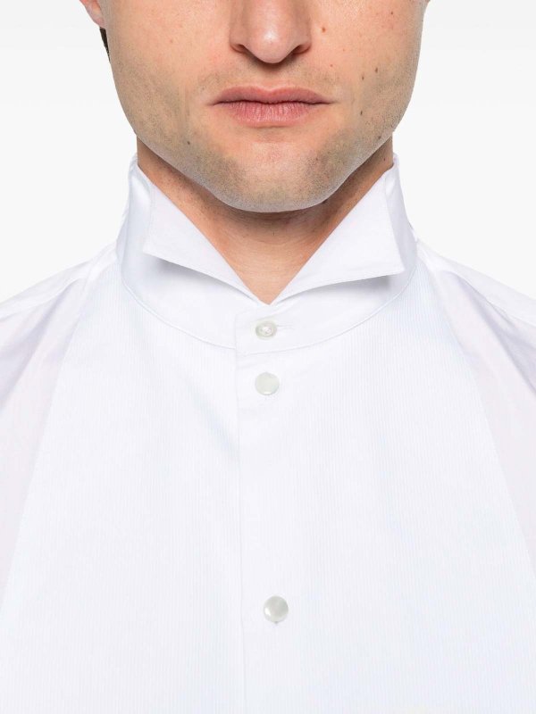 シャツ - 白 shop online: EMPORIO ARMANI