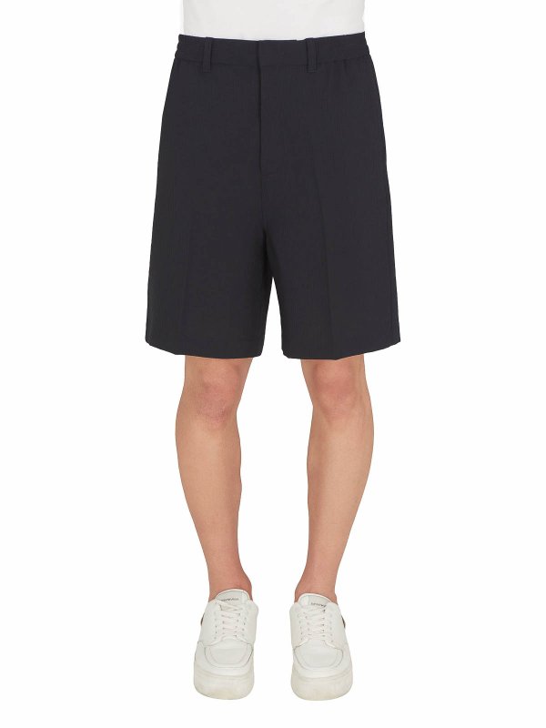 EMPORIO ARMANI: トラウザーショーツ online - ショートパンツ - ブルー
