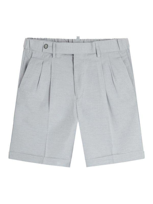 GAZZARRINI: Hosen Shorts - Shorts - Grau