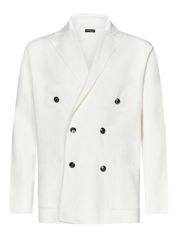 KITON: blazers - Double-Breasted Blazer