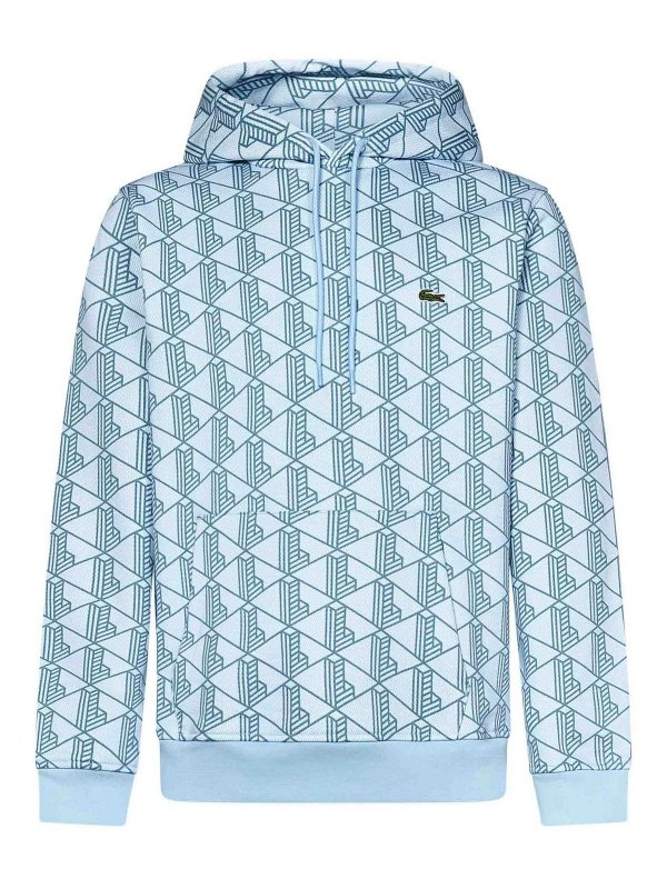 LACOSTE: Sweatshirts & Sweaters - Blue