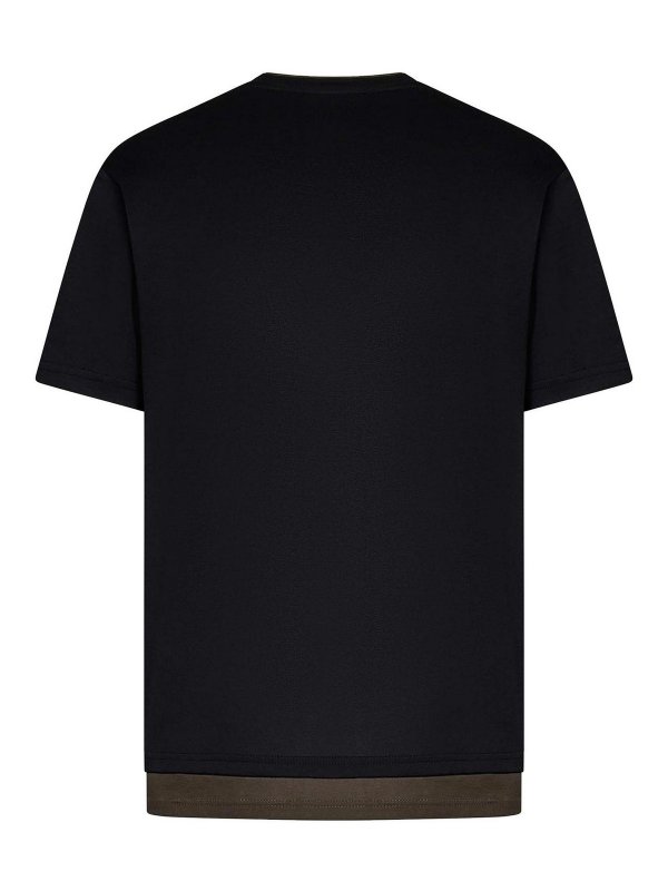 LOW BRAND: t-shirts online - Layered-Effect Jet T-Shirt