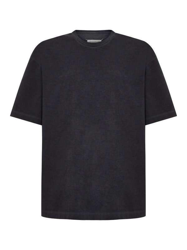 Maison Margiela: T-shirts - T-Shirt - Grau