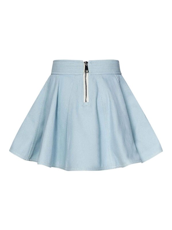 MONCLER JR: ニーレングススカート＆ミディ丈 online - 膝丈/ミディスカート - ブルー