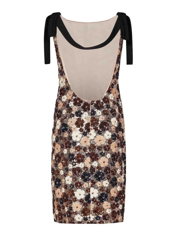 N°21: ニーレングスドレス online - 膝丈ドレス - 銀