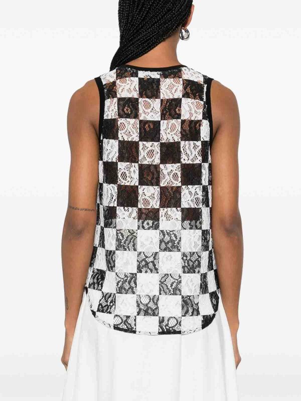 トップ/タンクトップ - 黒 shop online: Pinko