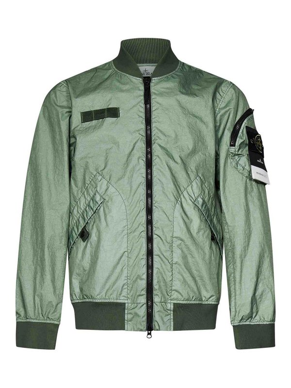 STONE ISLAND: bombers - Bomber Jacket
