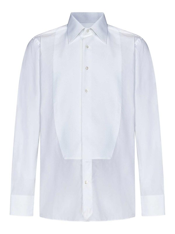 TOM FORD: Hemden - Hemd - Weiß