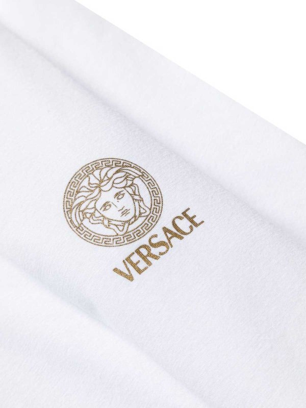 The Best Shops VERSACE: Pull col rond - Pull Col Rond - Blanc