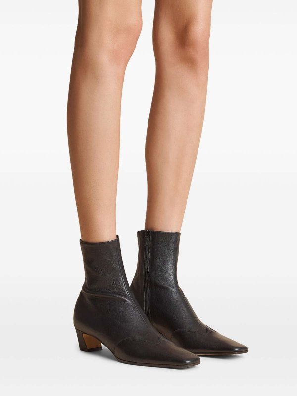 KHAITE: ankle boots online - Nevada Stretch Low  Ankle Boots