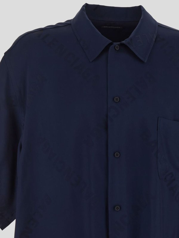 The Best Shops BALENCIAGA: Hemden - Hemd - Blau