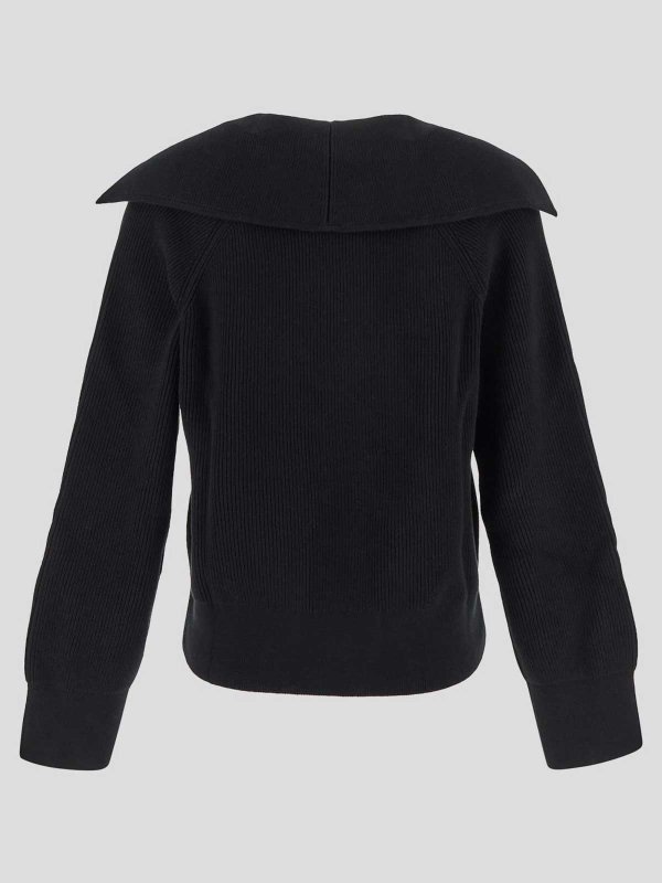 BOTTEGA VENETA: クルーネック online - クルーネック - 黒