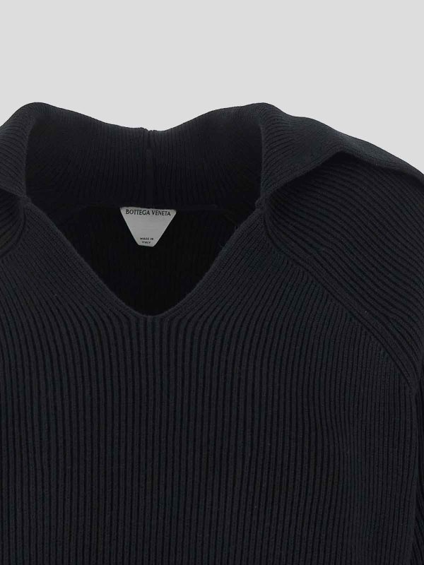 The Best Shops BOTTEGA VENETA: クルーネック - クルーネック - 黒