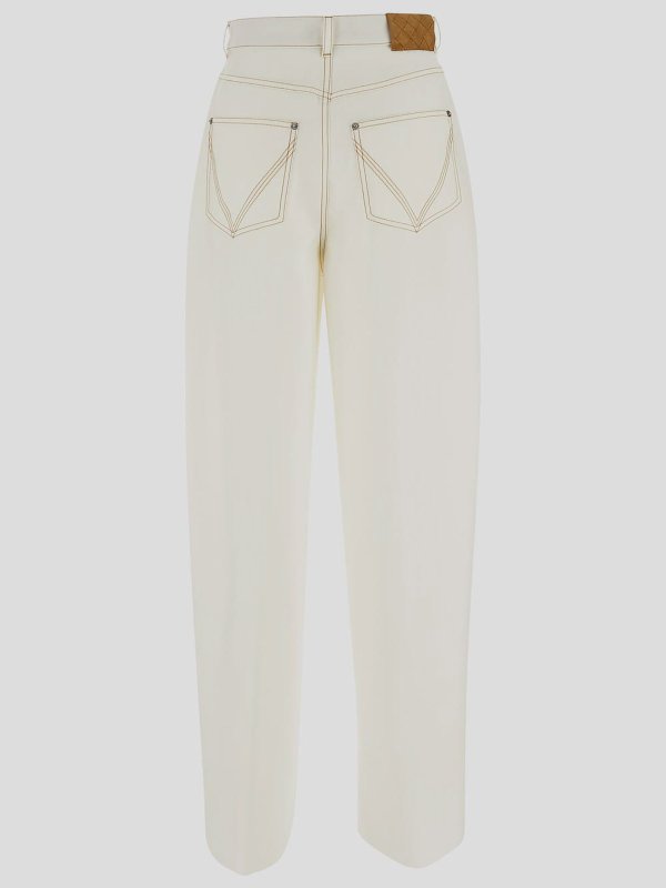 BOTTEGA VENETA: ブーツカットジーンズ online - ブーツカットジーンズ - ライトグレー