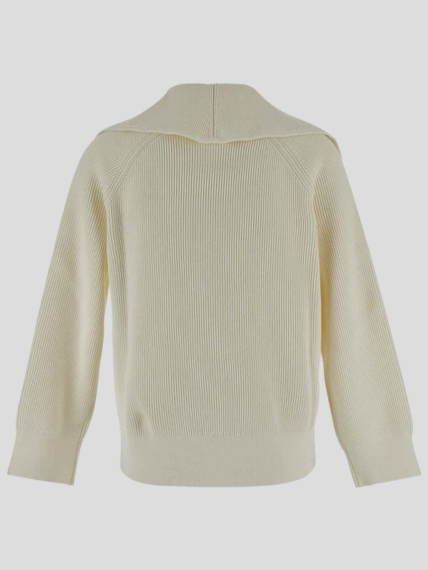 BOTTEGA VENETA: クルーネック online - クルーネック - 白