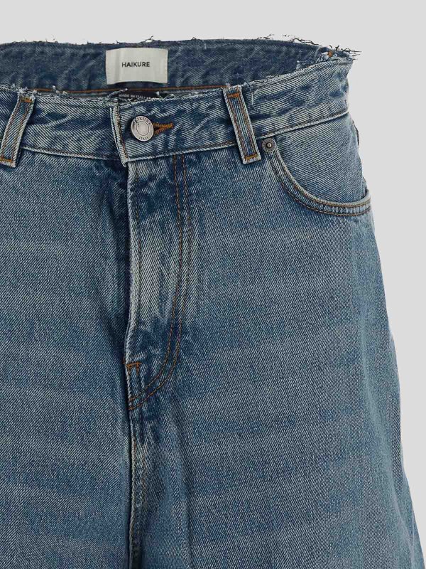 The Best Shops HAIKURE: ブーツカットジーンズ - ブーツカットジーンズ - ミディアムウォッシュ