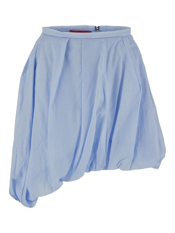 THELATEST: Knielange und Midi Röcke - Midirock - Blau