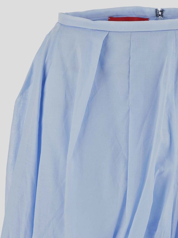 The Best Shops THELATEST: Knielange und Midi Röcke - Midirock - Blau