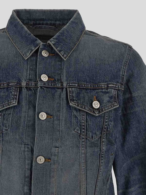 The Best Shops BALENCIAGA: カジュアルジャケット - カジュアルジャケット - ブルー