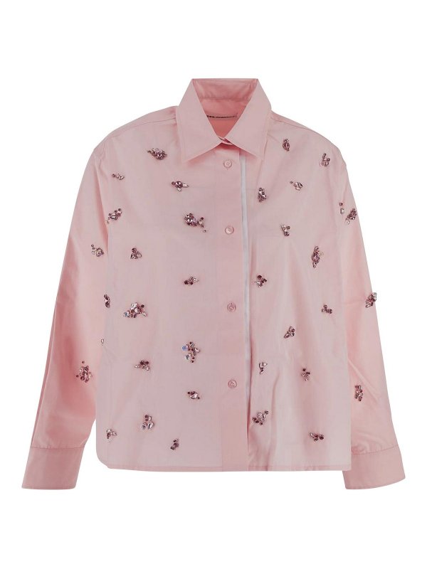 DES PHEMMES: Camisas - Camisa - Rosado