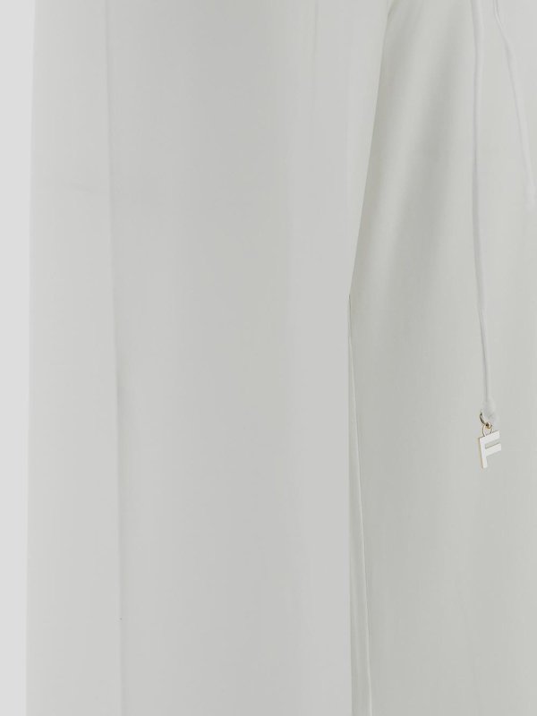 The Best Shops FISICO: Pantalons casual - Pantalons Décontractés - Blanc