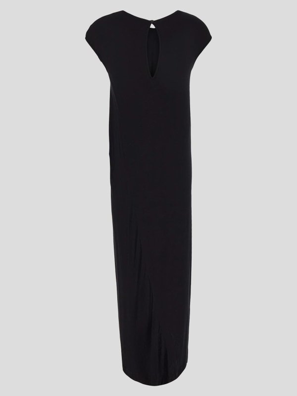 GENTRYPORTOFINO: ニーレングスドレス online - 膝丈ドレス - 黒