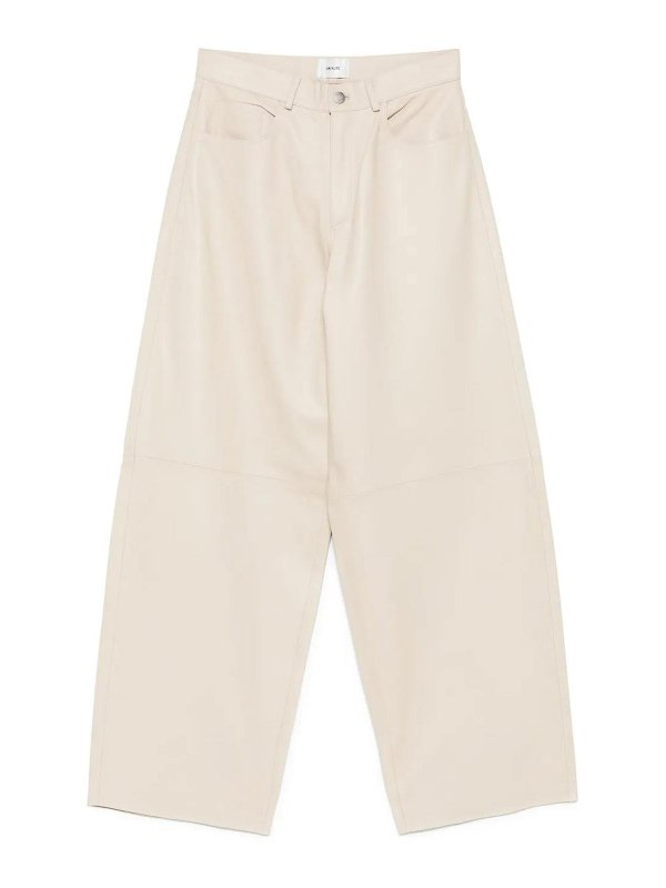 HAIKURE: Pantalones casual - Pantalón Casual - Blanco