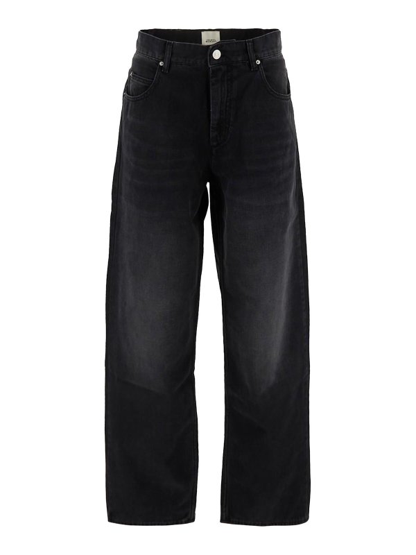ISABEL MARANT: Bootcut - Bootcut Jeans - Schwarz