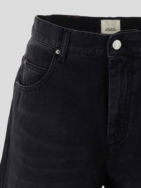 The Best Shops ISABEL MARANT: Bootcut - Bootcut Jeans - Schwarz
