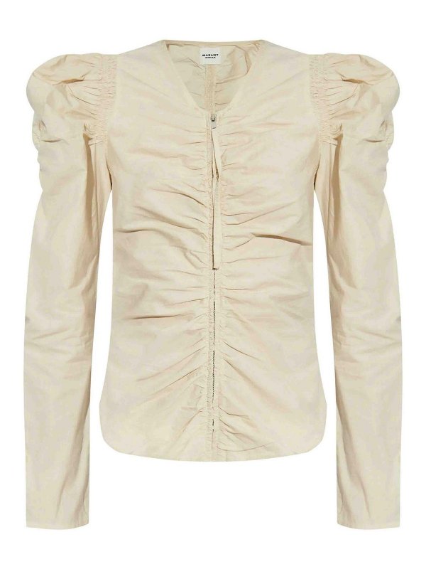 Isabel Marant Etoile: camicie - Camicia in cotone