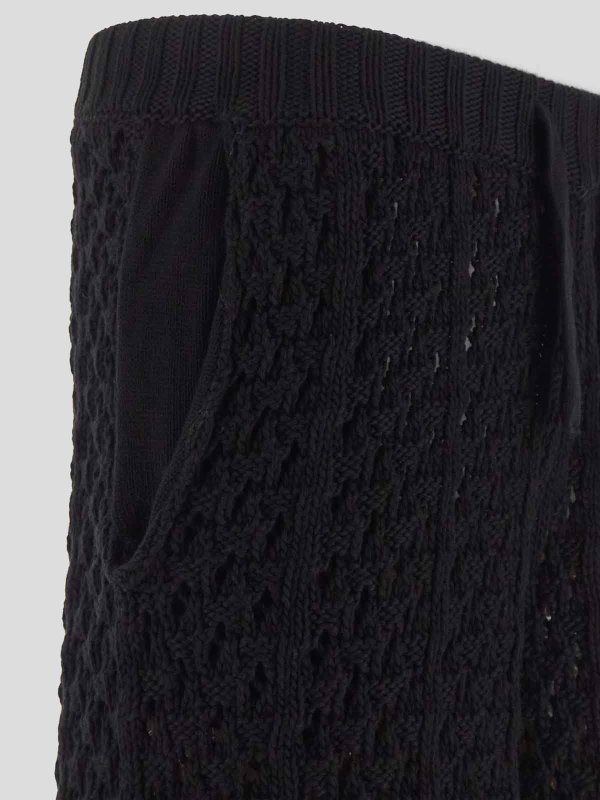 The Best Shops LANEUS: pantaloni shorts - Pantaloncini a rete perforata