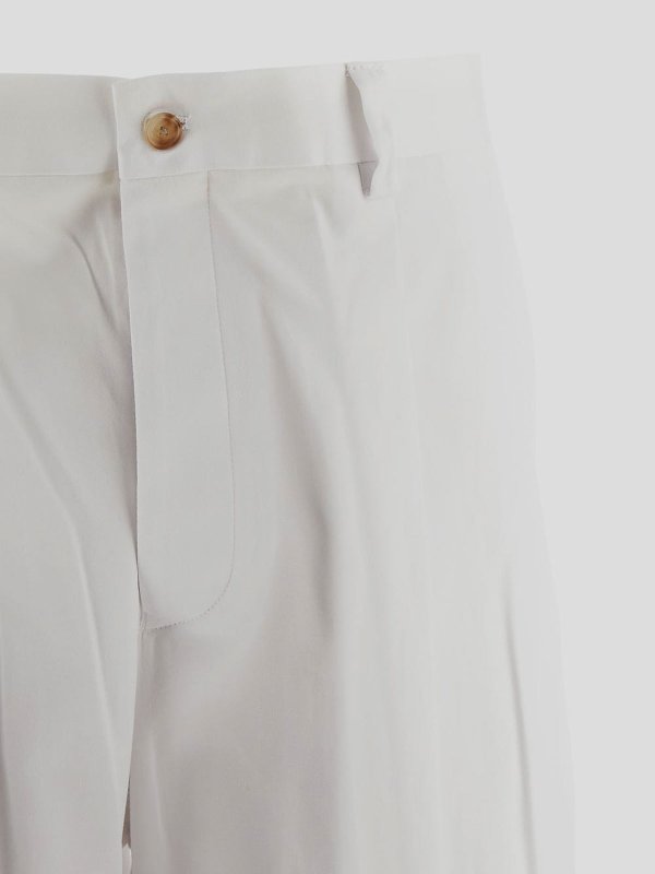 The Best Shops LANEUS: casual trousers - White Trouser