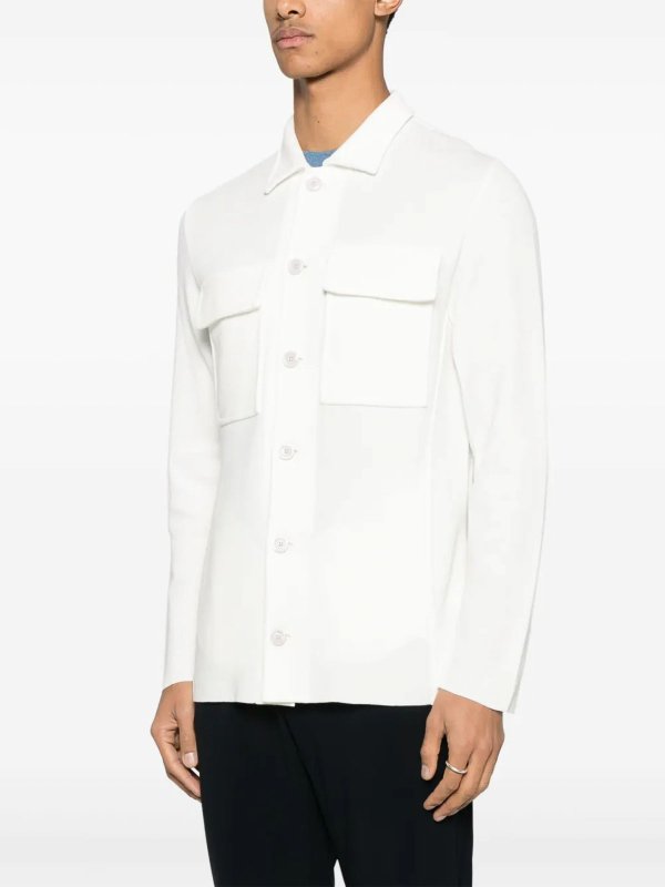 LARDINI: casual jackets online - Cotton shirt jacket