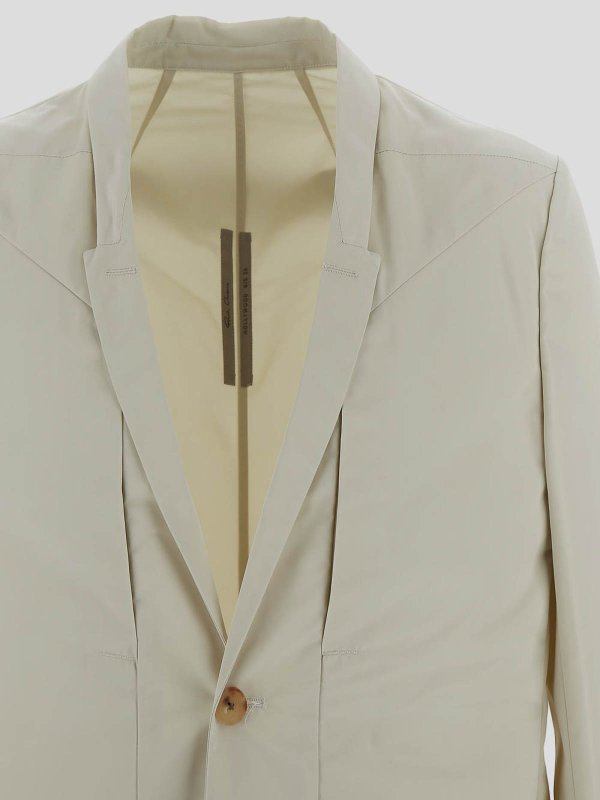 The Best Shops RICK OWENS: カジュアルジャケット - カジュアルジャケット - ベージュ