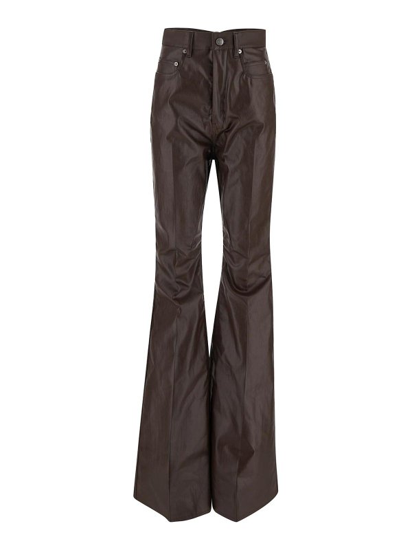 RICK OWENS: Bootcut - Bootcut Jeans - Blau