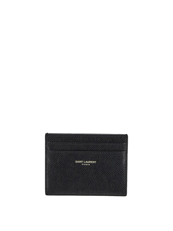 SAINT LAURENT: wallets & purses - Saint laurent wallet in leather