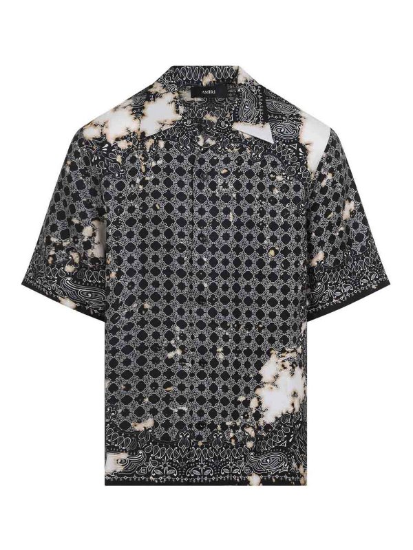 AMIRI: Hemden - Hemd - Hellgrau