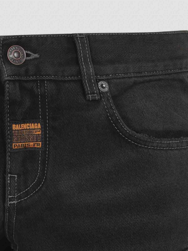 The Best Shops BALENCIAGA: カジュアルトラウザー - カジュアルパンツ - ダークグレー