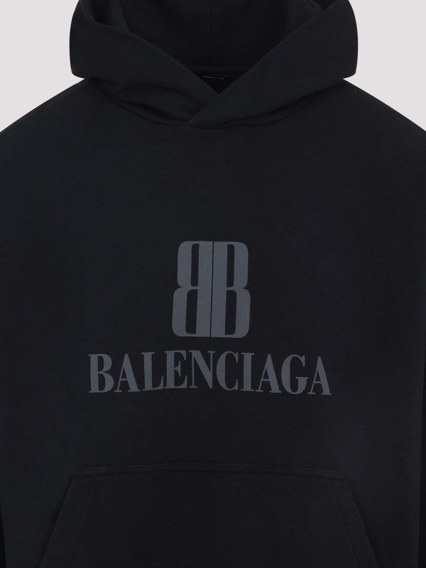 The Best Shops BALENCIAGA: Sweatshirts und Pullover - Sweatshirt - Schwarz