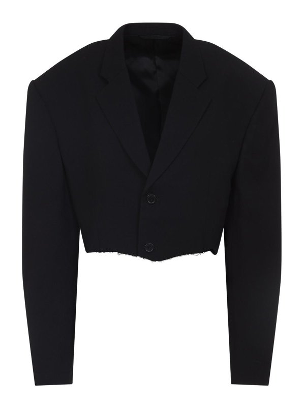 BALENCIAGA: カジュアルジャケット - カジュアルジャケット - 黒