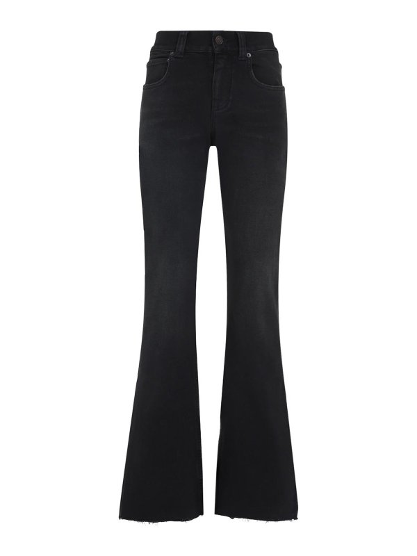 BALENCIAGA: ブーツカットジーンズ - ブーツカットジーンズ - 黒