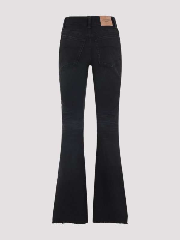 BALENCIAGA: ブーツカットジーンズ online - ブーツカットジーンズ - 黒