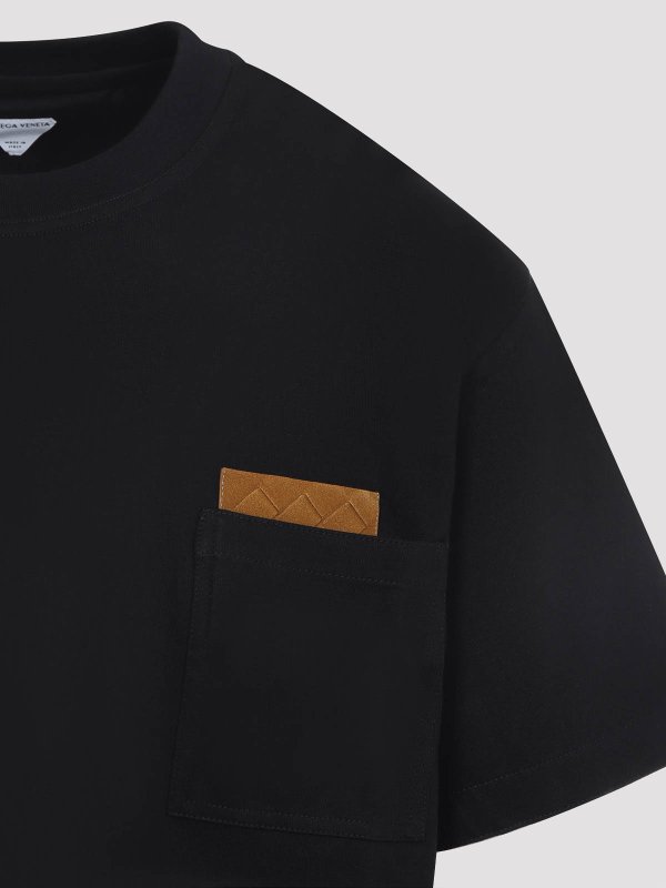The Best Shops BOTTEGA VENETA: Tシャツ - Tシャツ - 黒